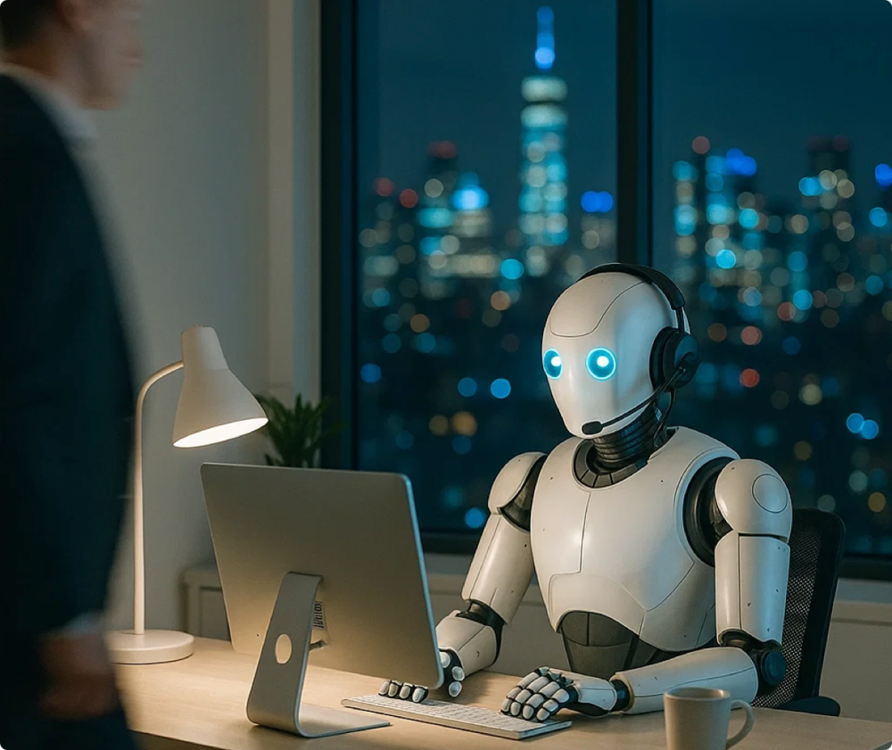 Robot doing support 247