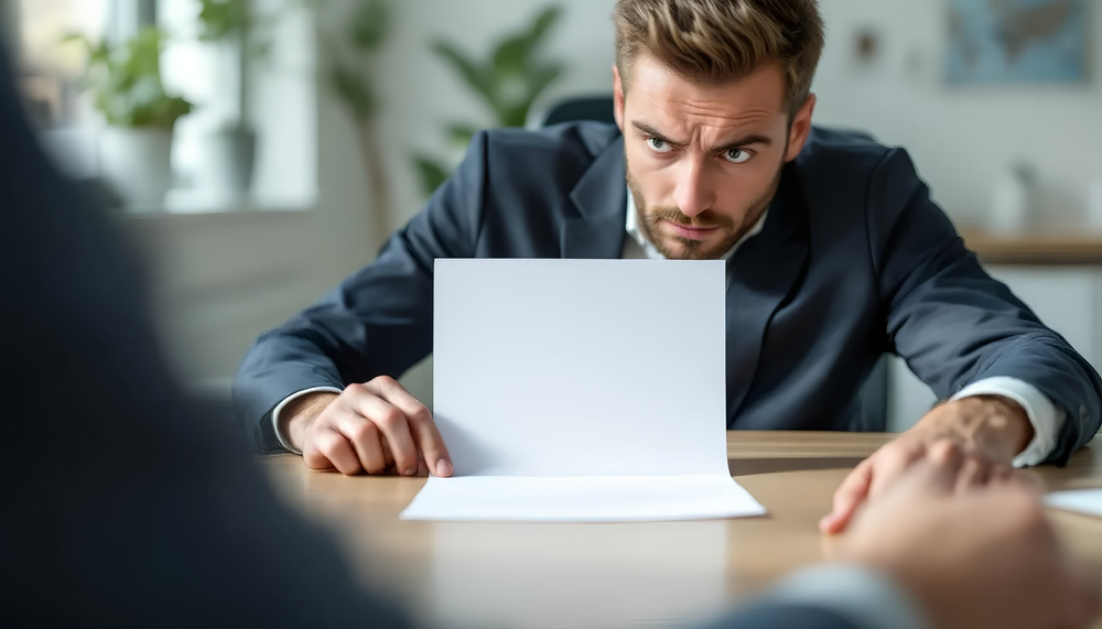 Executive showing employee an empty report due to ERP data access issues